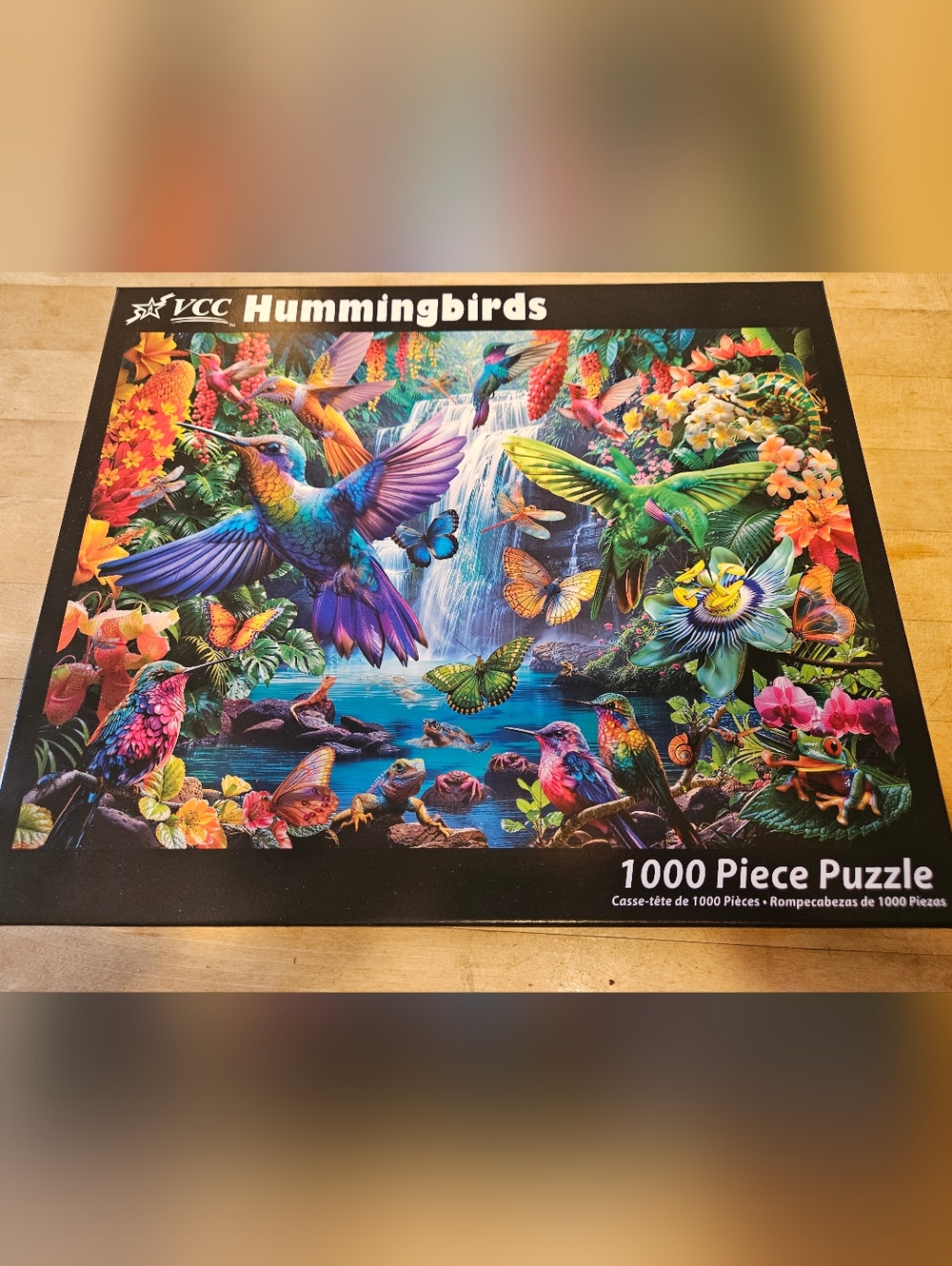 Multicolored Hummingbirds Puzzle